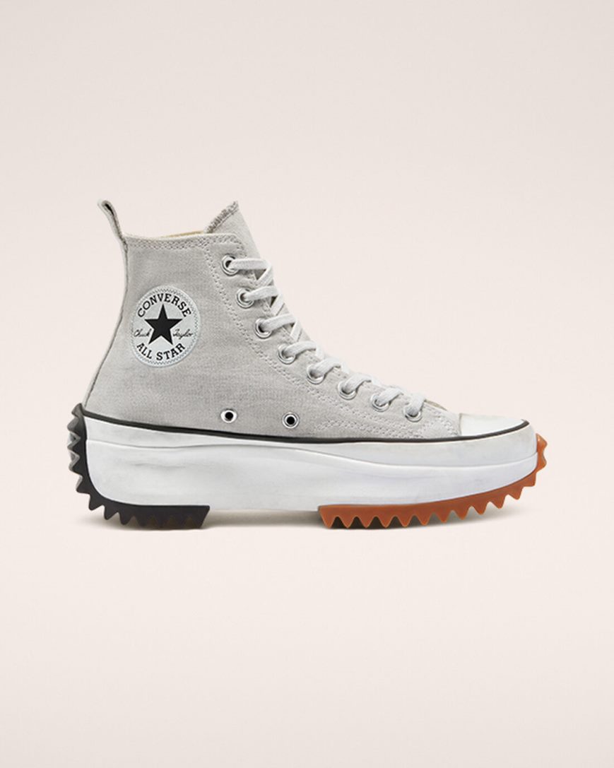 Pánské Boty Na Platformy Converse Run Star Hike Smoked Platene Vysoké Bílé | CZ PWDJ90